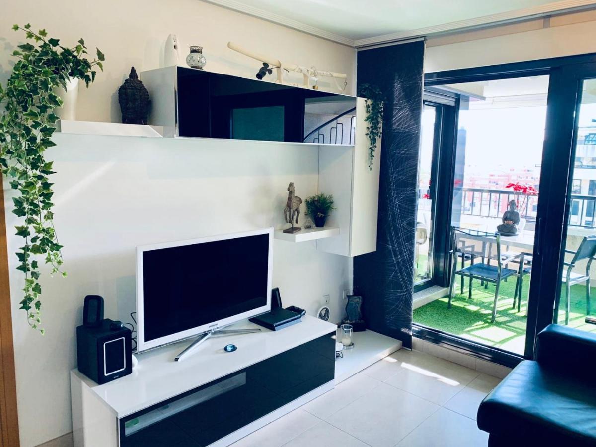 Non Stress Atico Duplex Con Vistas Al Mar Apartment Valencia Bagian luar foto
