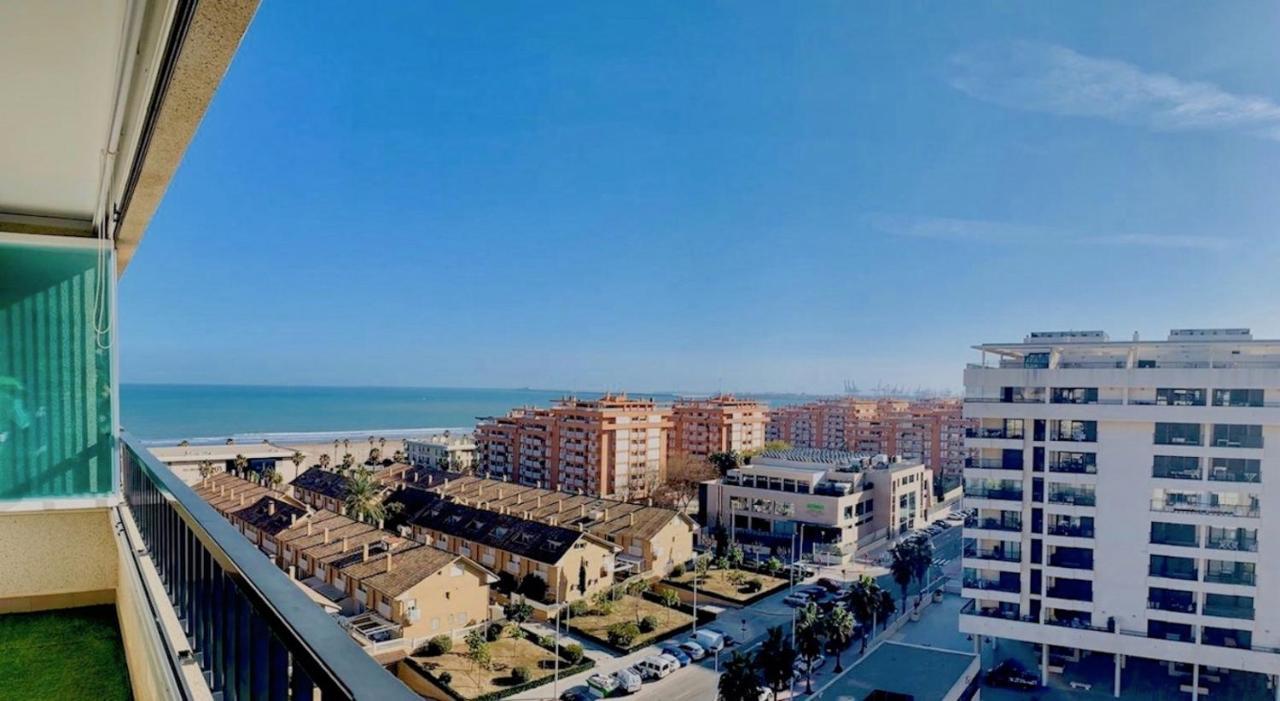 Non Stress Atico Duplex Con Vistas Al Mar Apartment Valencia Bagian luar foto